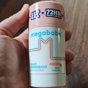 Megababe Daily Deodorant - Rosy Pits (Pink & White)